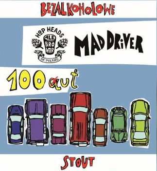 100 Aut - Mad Driver i Ale Browar - bezalkoholowy stout