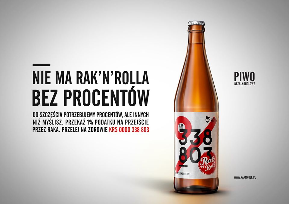 Rak'n'Roll - Inne Beczki - piwo bezalkoholowe (źródła zdjęcia: facebook.com/innebeczki)