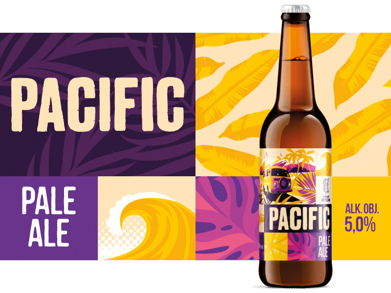 Pacific Pale Ale - nowa etykieta